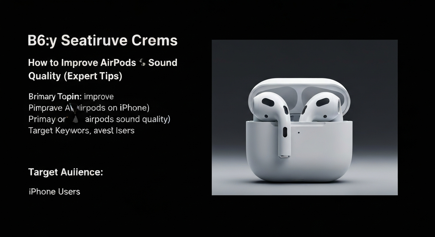 How to Improve AirPods Sound Quality on iPhone (Expert Tips)